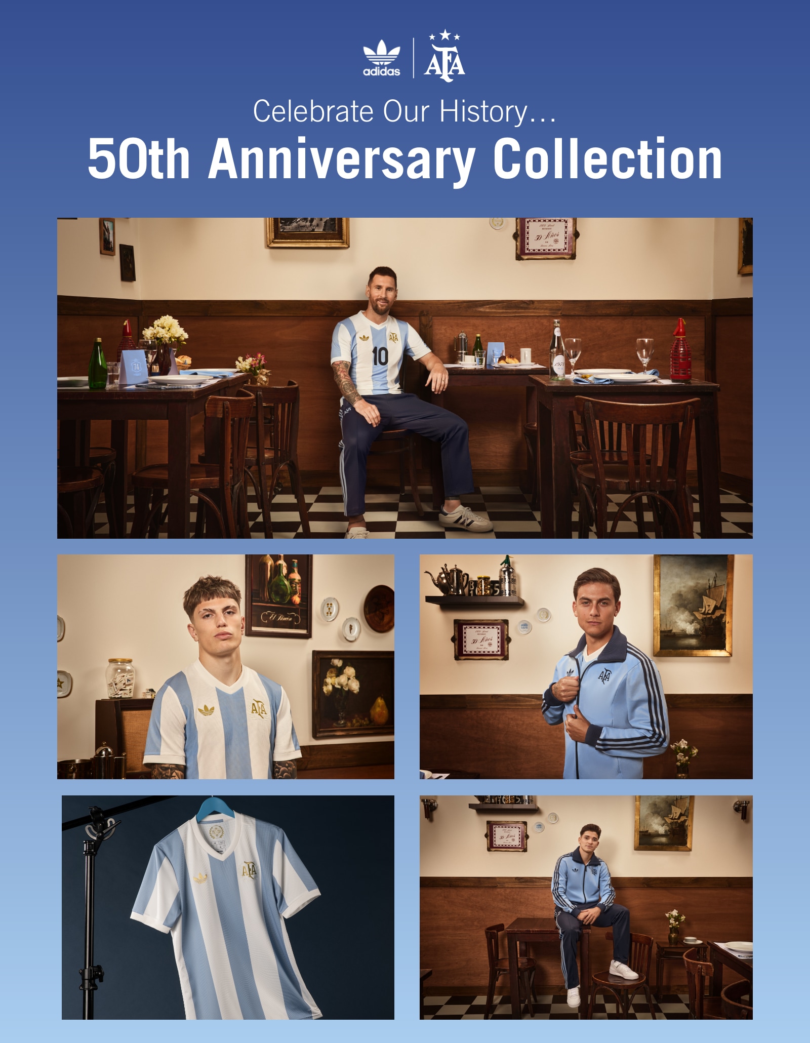 Celebrate Our History...50th Anniversary Collection.